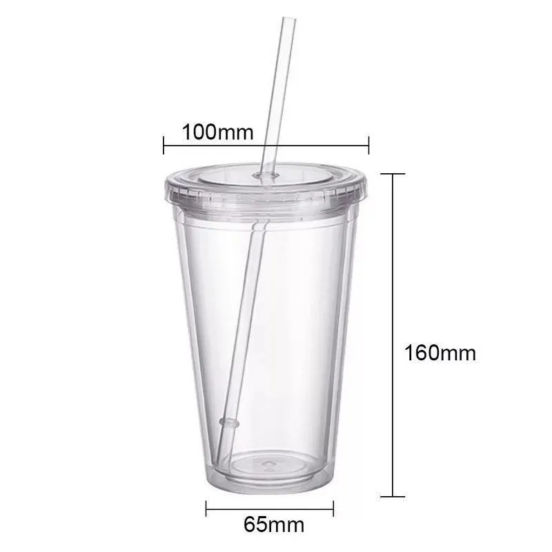 16oz Acrylic Tumbler