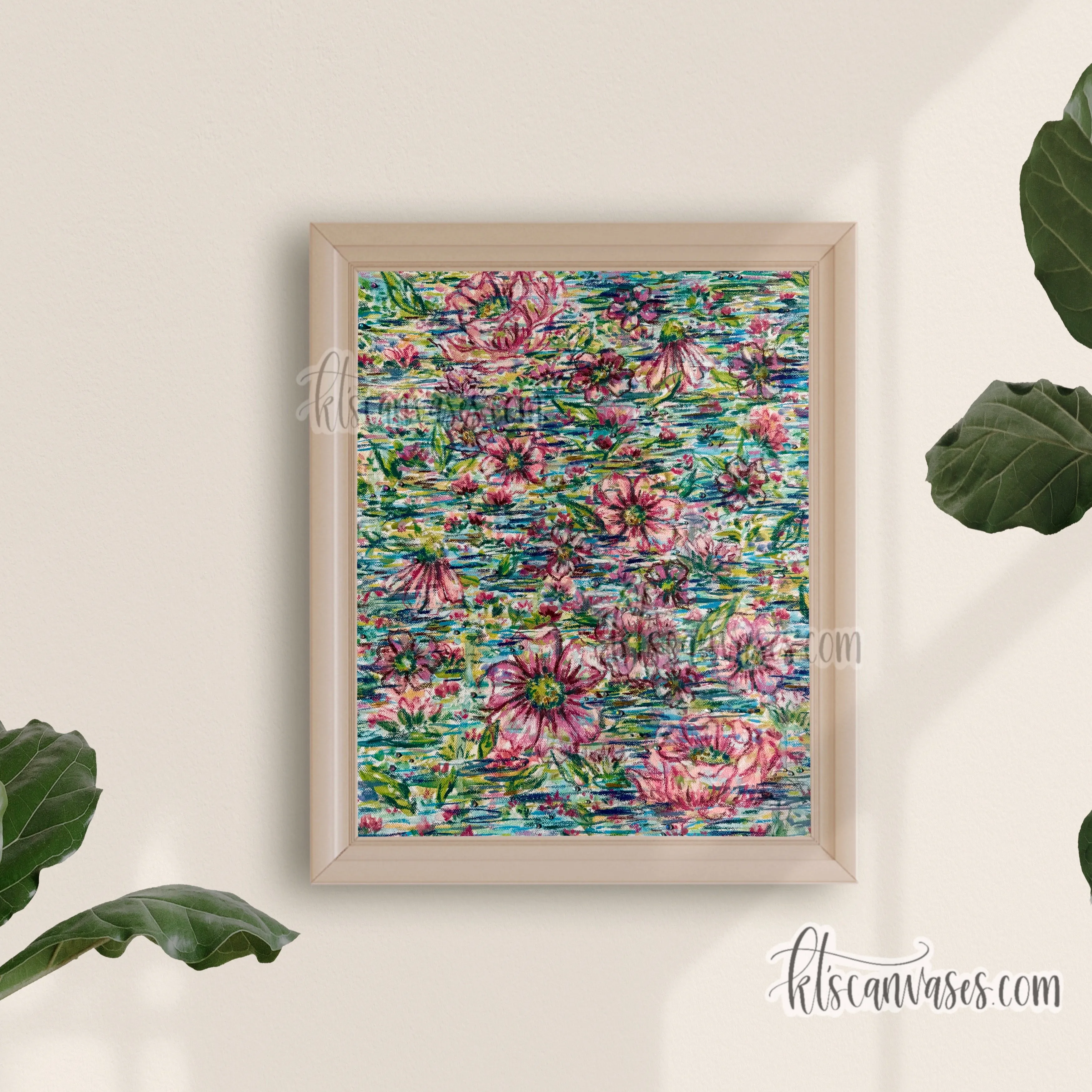 Abstract Garden No. 19 Art Print