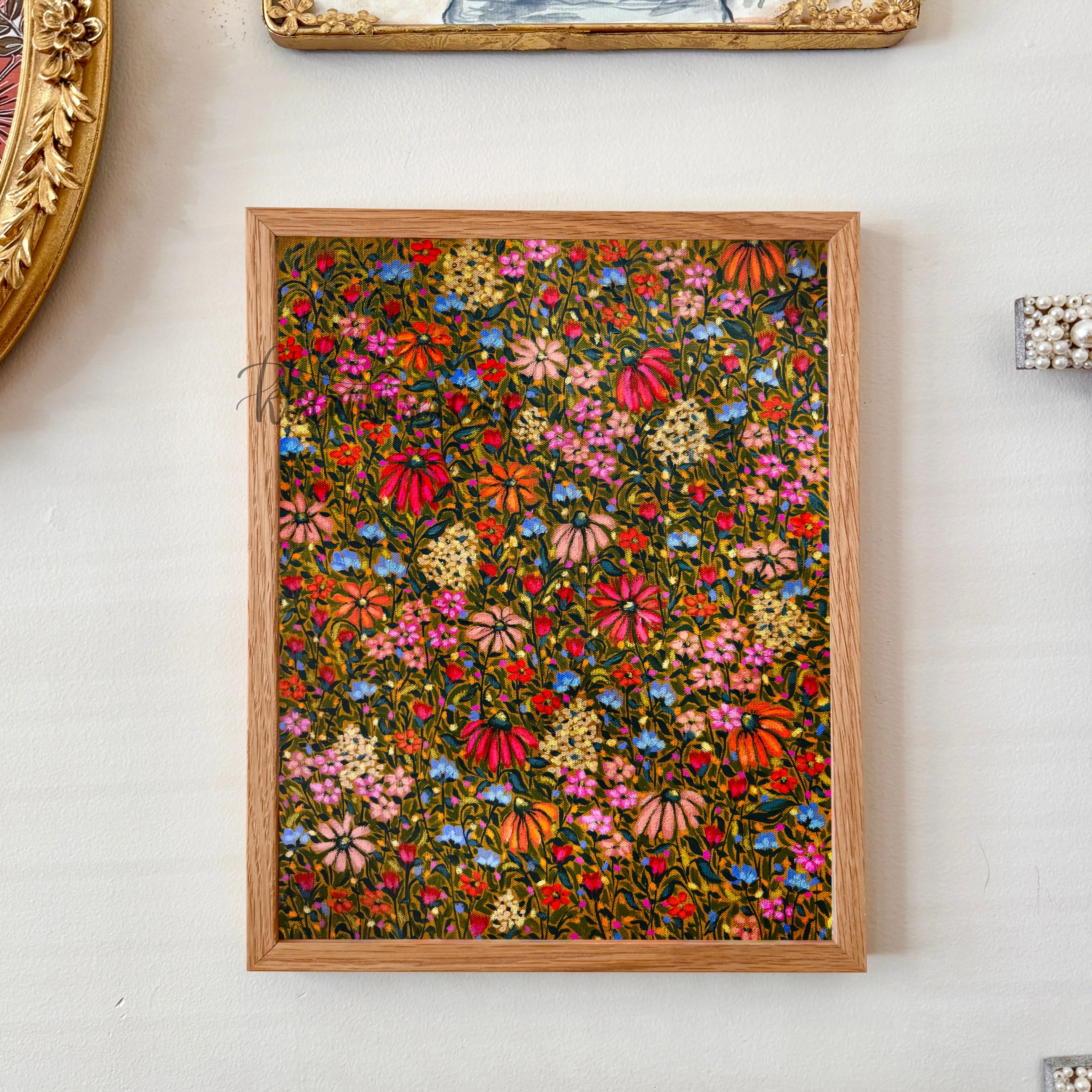 Abstract Garden No. 73 Art Print