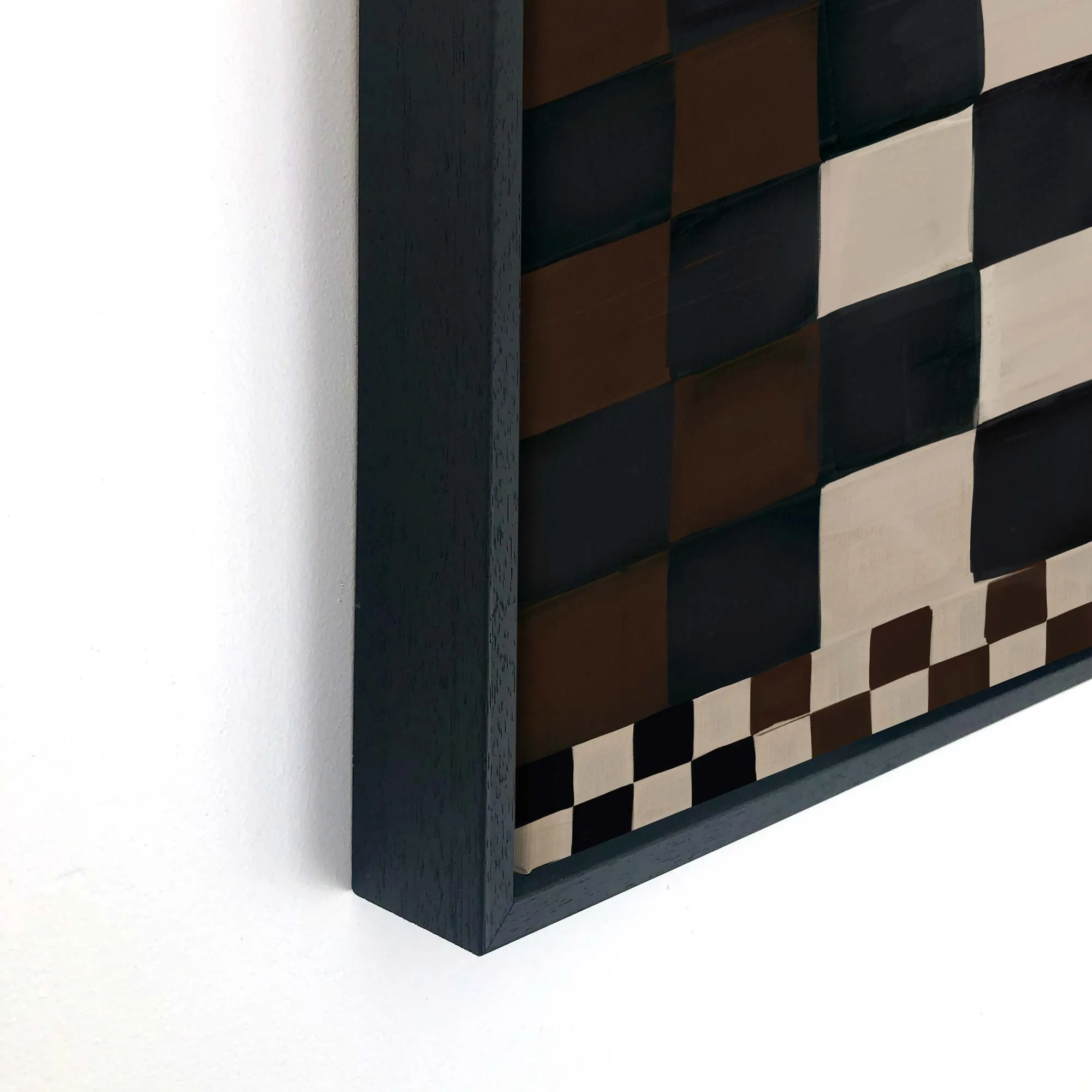 Checkmate Abstract Canvas Art