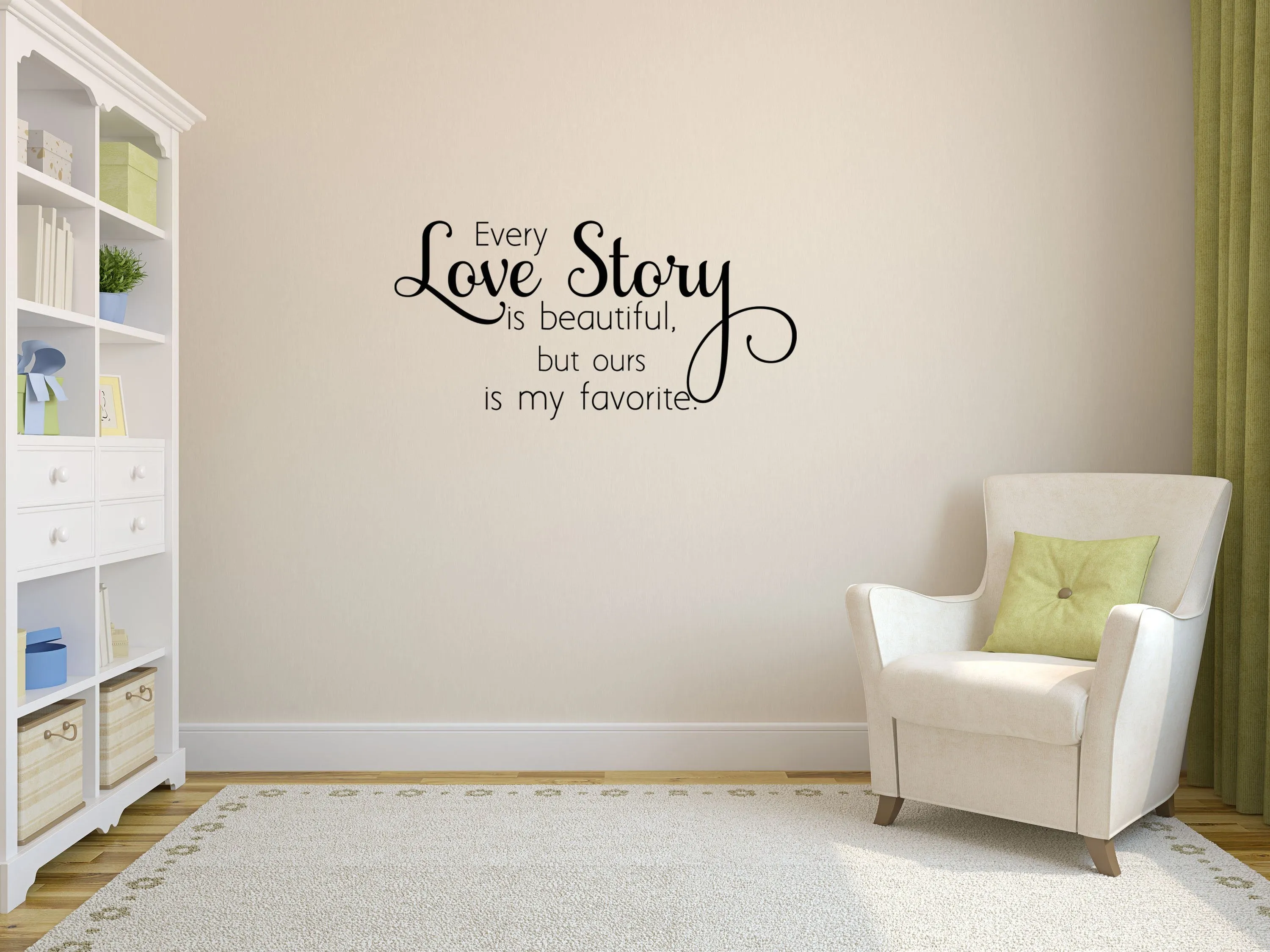 Every Love Story Family Room Wall Decal