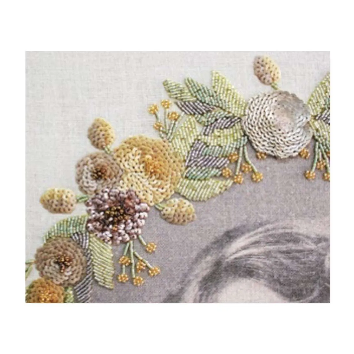 GOLDEN BOUQUET WALL ART