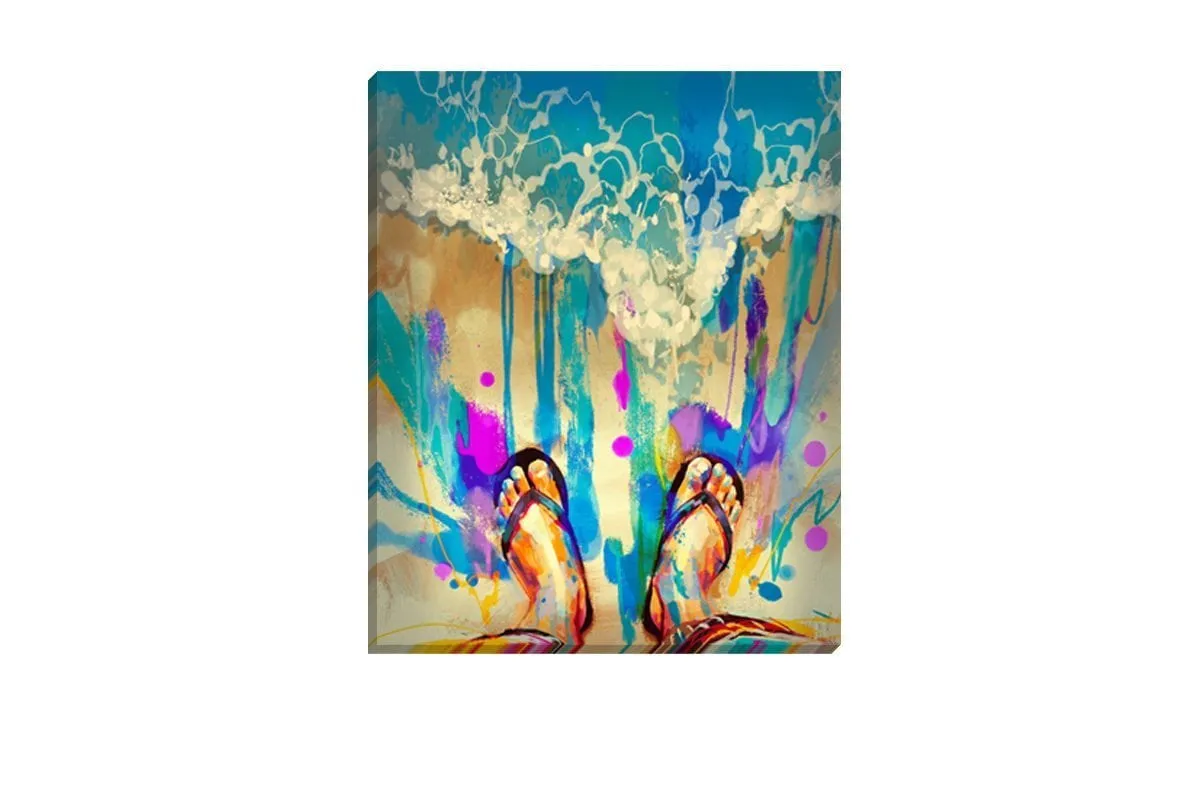 Life's a Beach | Canvas Art Print