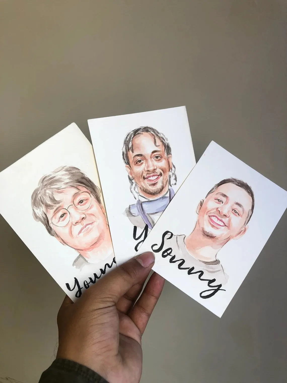 live wedding Portrait Artist, Wedding Guest Portraits