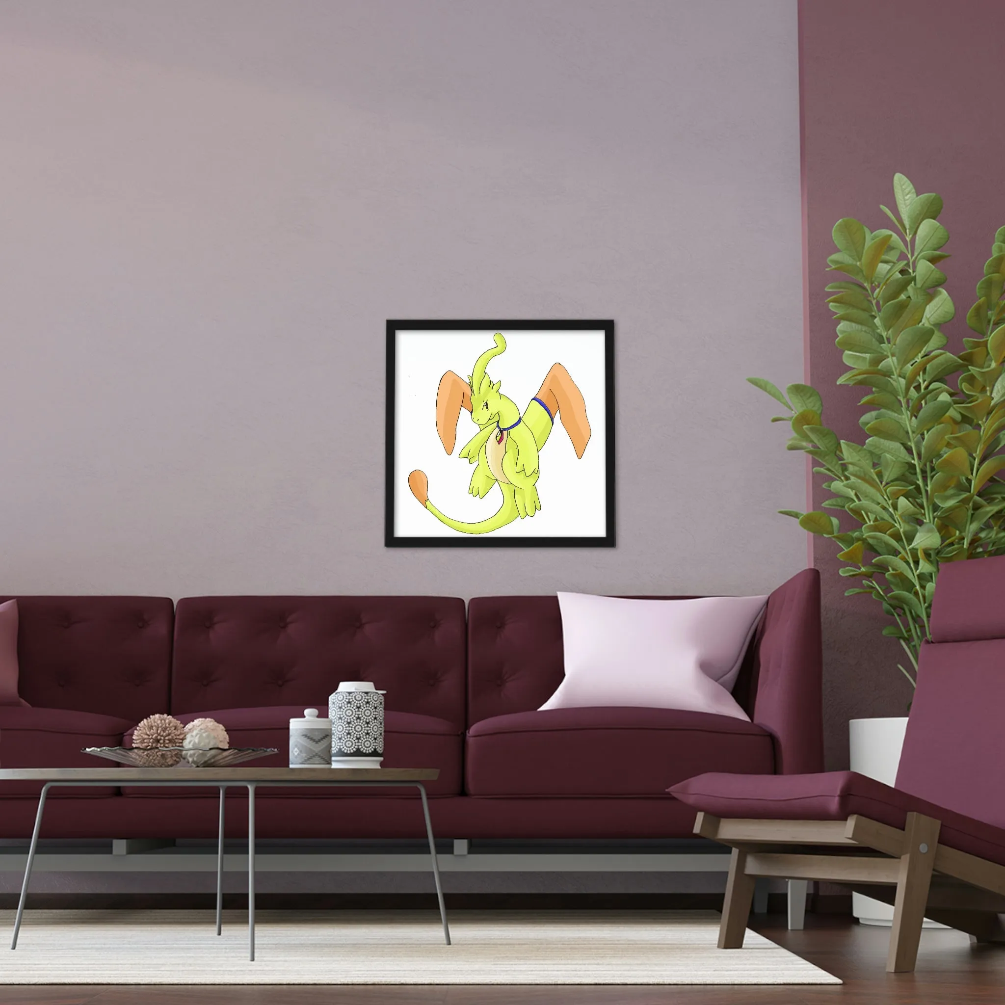 Mergilender Framed Poster