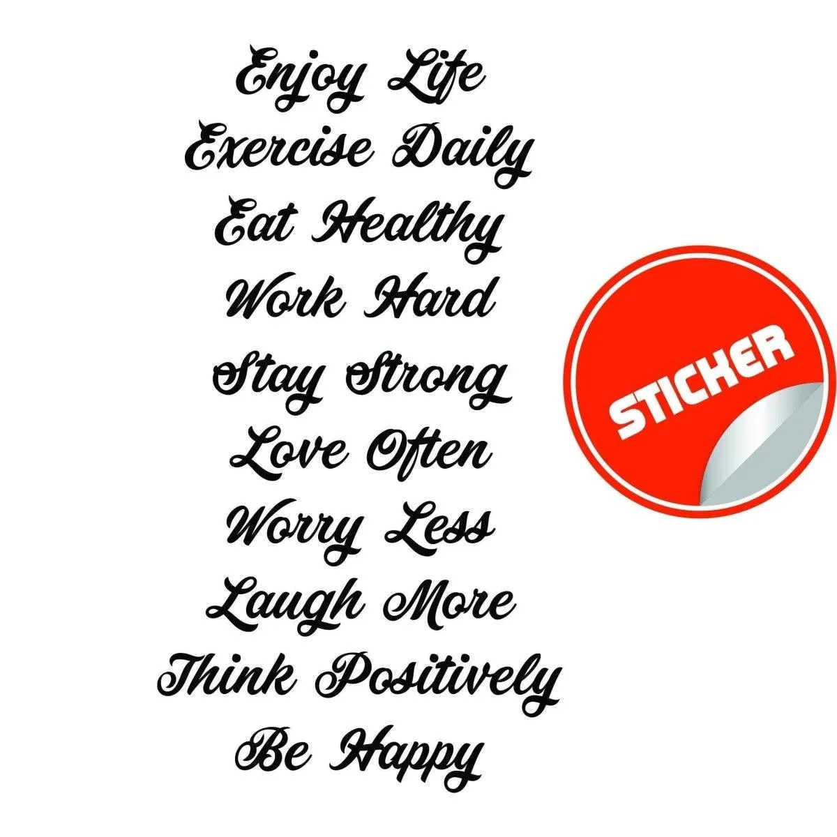 Stylish Stairway Decal Quotes - Transformative Staircase Decal Designs