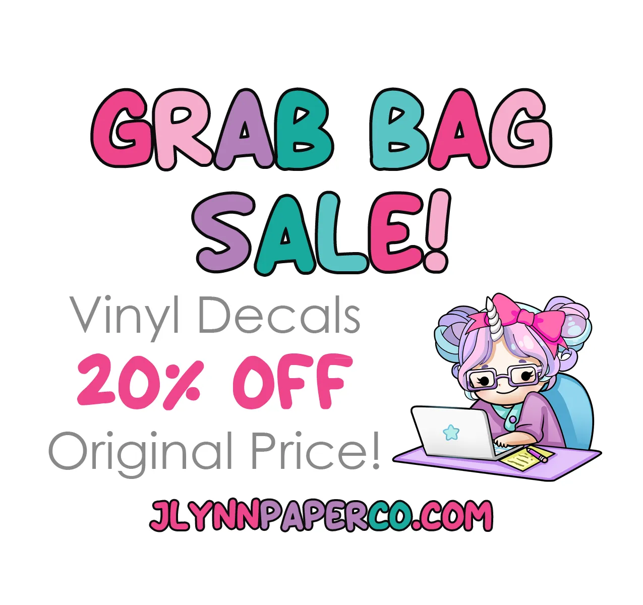 Vinyl Decal Sticker Grab bag