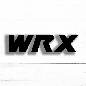 WRX Transfer Sticker | Waterproof Vinyl Decal | 6in