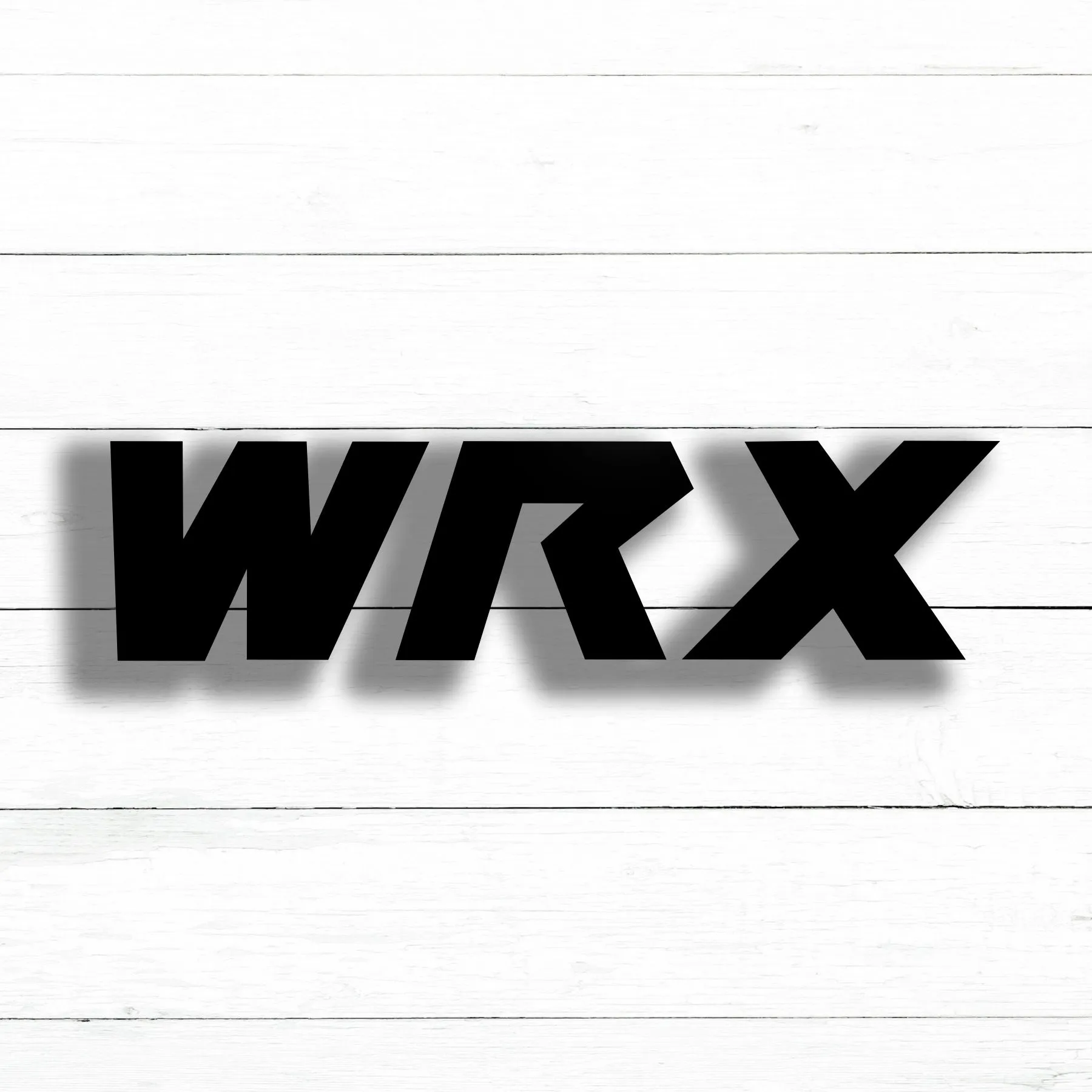 WRX Transfer Sticker | Waterproof Vinyl Decal | 6in